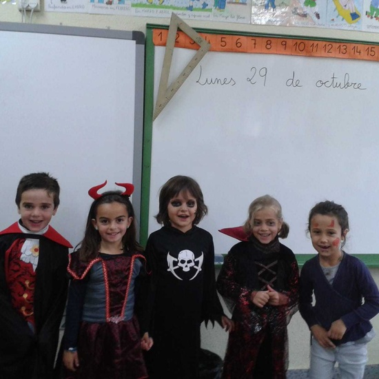 2018_10_31_1º disfruta terrorificamente en Halloween_CEIP FDLR_Las Rozas 28