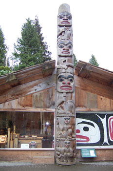 Totems, Cañón del Capilano, Vancouver