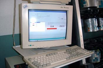 Ordenador de mezclas para pintura