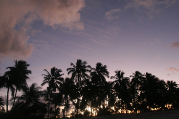 Atardecer en Maracaípe, Pernambuco, Brasil