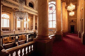 Interior de un edificio