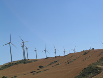 Central de energía eólica, Artajona, Navarra