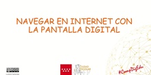 Navegar en Internet con la pizarra digital