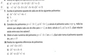 18. NIVEL II_Suma y resta de polinomios