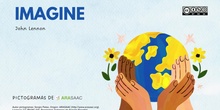 Canción Imagine castellano pictogramas
