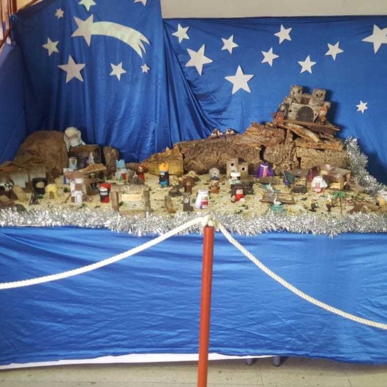 Decoración navideña centro 9