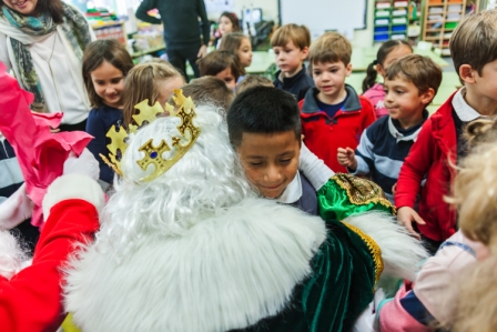 Los RRMM y Papá Noel en INF 5C 34