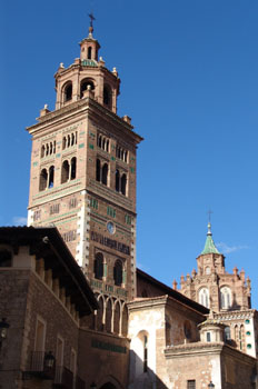 Torre y cimborrio, Catedral de Teruel