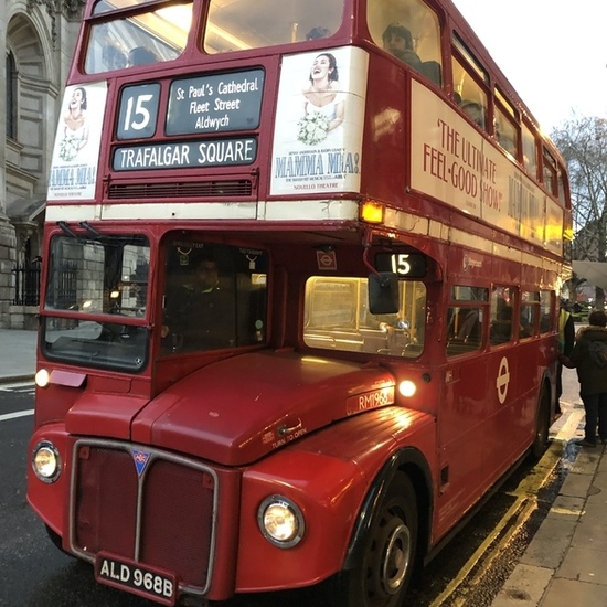 70 London double-decker bus