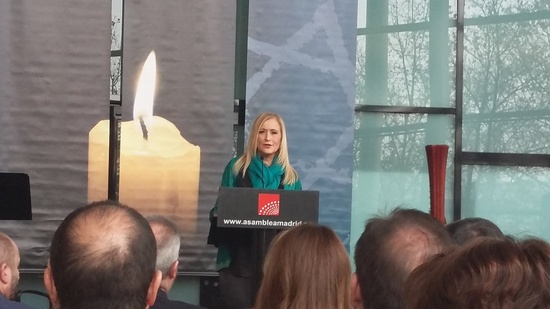 La Presidenta de la Comunidad de Madrid Excma. Sra. Dña. Cristina Cifuentes