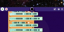 Programa con OctoStudio, el juego del eclipse y calcula la parcialidad de tu eclipse. 