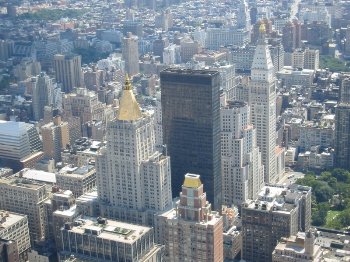 Vista aérea de Nueva York