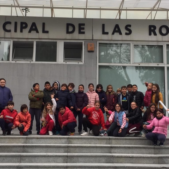 2019_Quinto B visita la biblioteca municipal_CEIP FDLR_Las Rozas 11