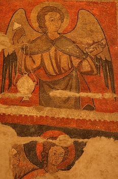 ángel turiferario. Sepulcro de Juan Martín de los Campaneros, Hu