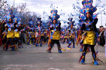 Comparsa en el desfile de carnaval - Badajoz