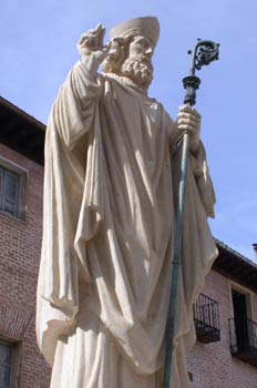 Escultura de San Pedro de Osma.