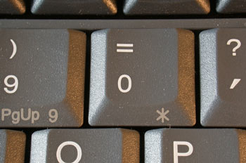 Tecla de un ordenador