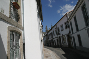 Rúa das Hortas, Santiago de Compostela, La Coruña, Galicia