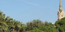 Zona de jardines, Parque Güell, Barcelona