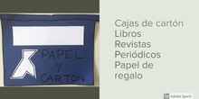 PRIMARIA - 1º - CONTENEDORES DE RESIDUOS - VALORES