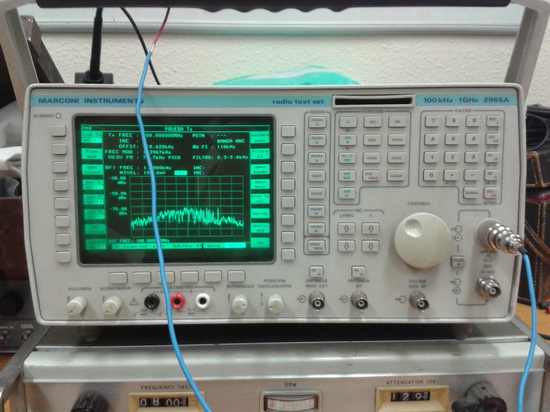 Analizador de radiocomunicaciones Marconi 2965