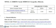 Presentación módulo a distancia Sociales - Cepa Joaquín Sorolla