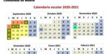Calendario Escolar Curso 202/2021
