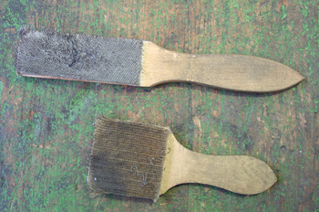 Cepillo limpiador de limas