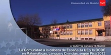 Madrid a la cabeza de España, la UE y la OCDE en Matemáticas, Lengua y Ciencias