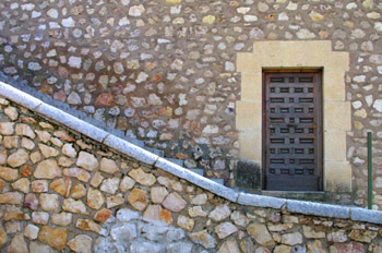 Detalle escalerillas del Gallo, Cuenca