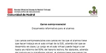 Documento informativo para el alumno