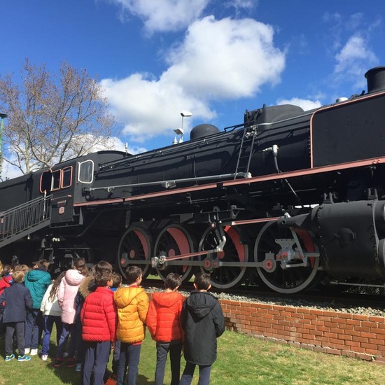 2019_03_08_Cuarto visita el Museo del Ferrocarril de Las Matas_CEIP FDLR_Las Rozas 11
