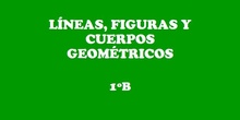 Líneas, figuras y cuerpos geométricos 1º