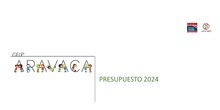 PRESUPUESTO CEIP ARAVACA