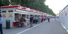 Stands en la Feria del Libro, Madrid