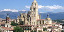 Catedral de Segovia vista desde el Alcazar