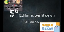 VT SL 5 Editar el perfil de un alumno
