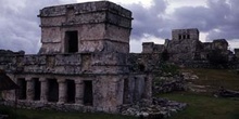 Templo de los Frescos y El Castillo, Tulum, México