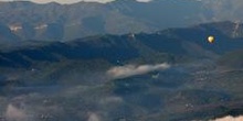 Vista panorámica del Prepirineo catalán tomada desde un globo, C