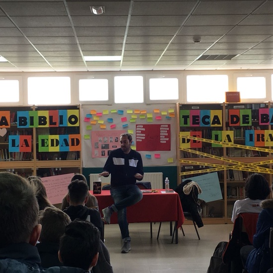 Visita del escritor Nando López_20180404_9