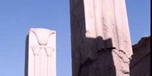 Pilares en el Templo de Amón, Karnak