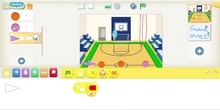 Programa con Scratch Jr el famoso juego del balón prisionero. Juego 2.