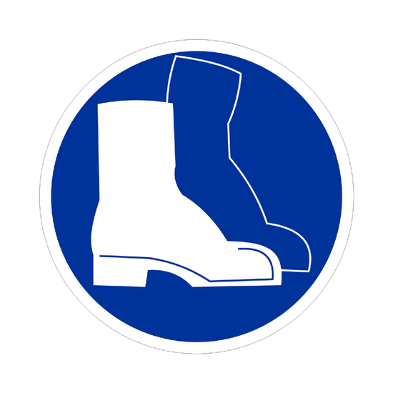 Uso obligatorio de calzado de seguridad