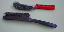 Cepillo limpieza para carbonilla de soldadura electrica