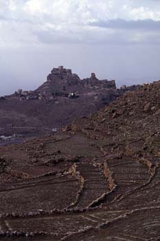 Laderas aterrazadas en las proximidades de Kohlan, Yemen