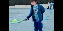 Iniciación al tenis... 2º de primaria