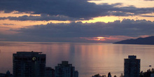 Anochecer en la Bahía inglesa, Vancouver
