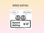 SPEED DATING_PPT