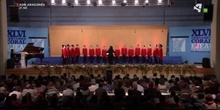 Madrigal del Coro Camtoras en el Certamen de Ejea de los Caballeros