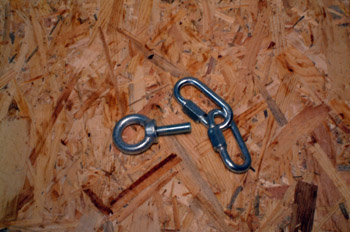 Mosquetones para focos